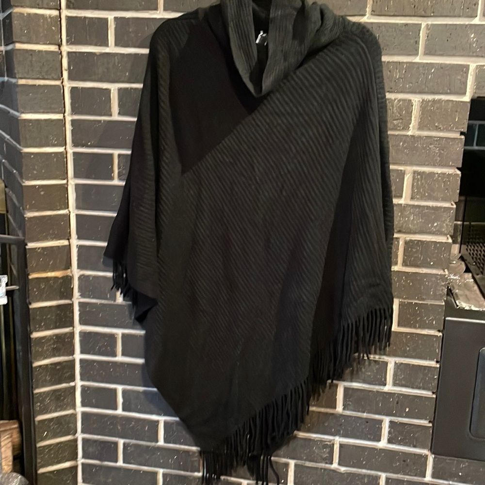 Apt 9 Women’s Black Cowl Neck Acrylic Shawl